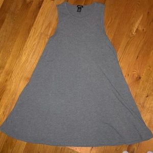 Gray ribbed t-shirt dress - Rue 21 - Small
